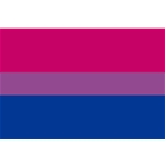 Rainbow Bisexual Flag Sticker
